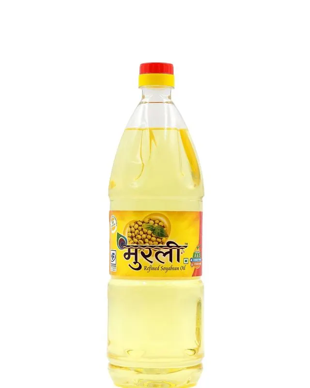 One-litre bottle of Murli Refined Soyabean Oil