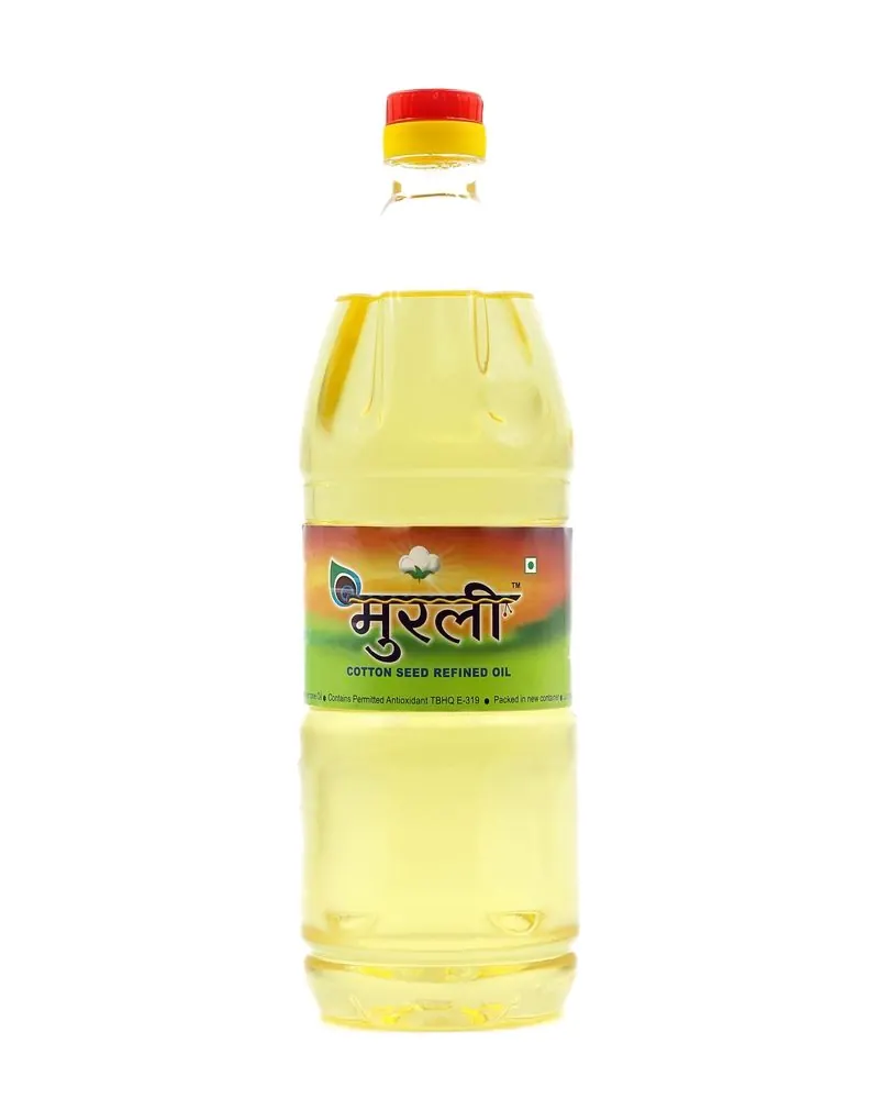 Murli Refined Cottonseed Oil in a pet bottle