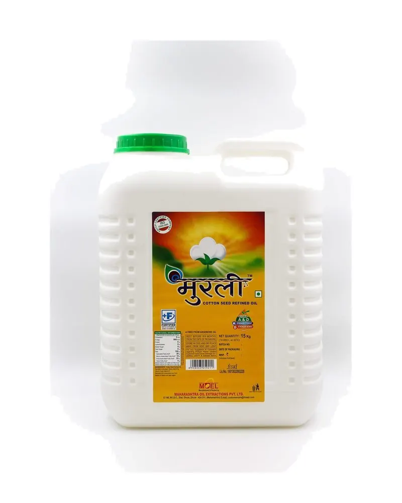 Murli Refined Cottonseed Oil jar