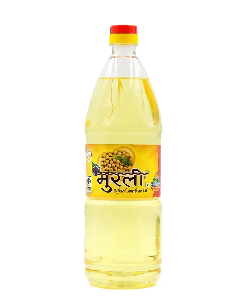 Murli Refined Soyabean Oil in a pet bottle