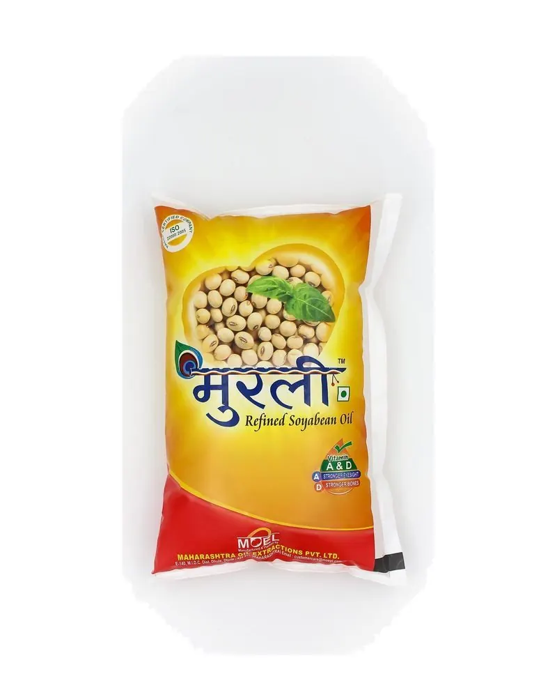 Murli Refined Soyabean Oil pouch