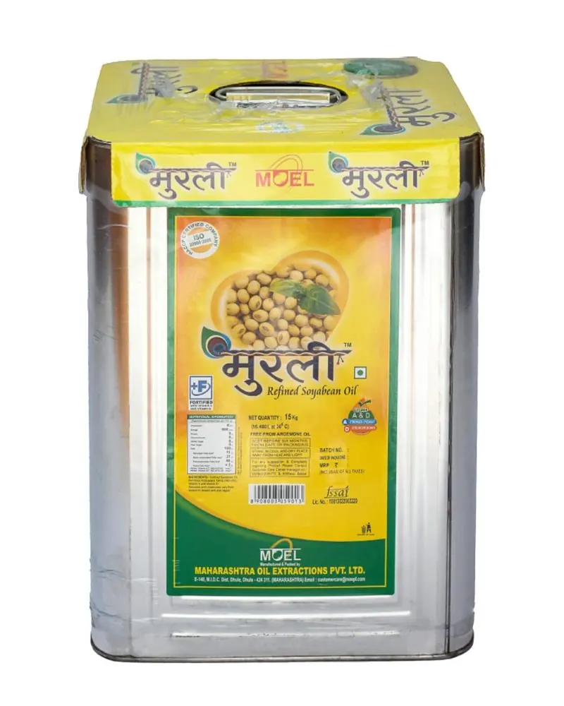 Murli Refined Soyabean Oil tin